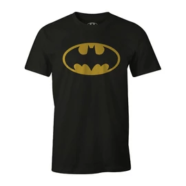 Cotton Division Batman Logó Póló (Fekete, L)