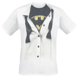 Cotton Division Batman Fehér Inges Póló (L)