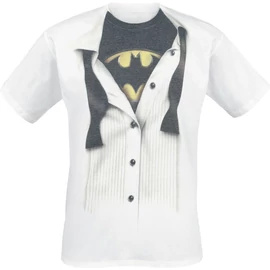 Cotton Division Batman Fehér Inges Póló (XL)