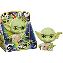 Star Wars Yoda Fény és Hang Figura (40+ Hangeffekt) 18x24cm