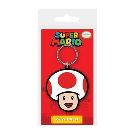 Pyramid Super Mario Gomba Gumi Kulcstartó