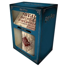 Pyramid Harry Potter Ajándék Szett - Bögre + Poháralátét + Kulcstartó