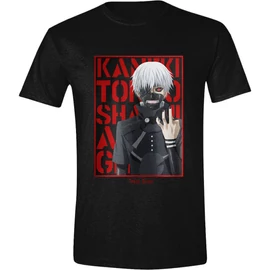 Tokyo Ghoul "Kaneki's Ready" Férfi Póló (Fekete, L)