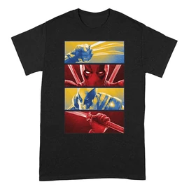 Deadpool &amp; Wolverine "Boxes" Póló - Large