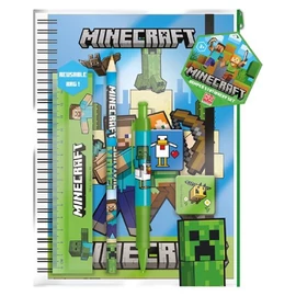 Minecraft Karakterek A5 Írószer Készlet
