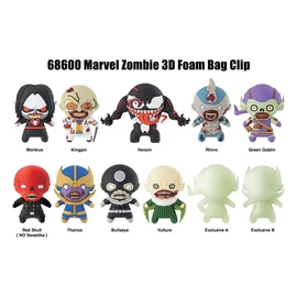 Marvel Zombi 3D PVC Bagclip 1. Sorozat