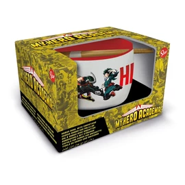 My Hero Academia Ramen Tál Evőpálcikákkal