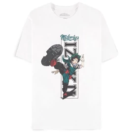 My Hero Academia Izuku Midoriya Férfi Rövid Ujjú Póló - Medium