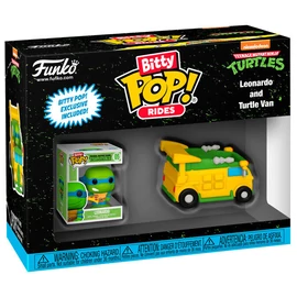 Funko Bitty POP! Rides TMNT Leonardo Teknőc Furgonnal
