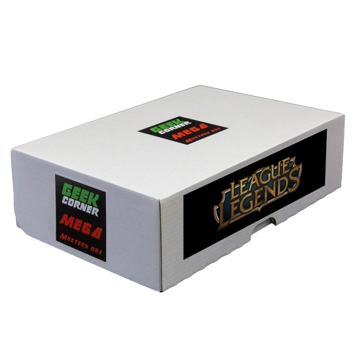 LOL League of Legends Mystery Geekbox meglepetés csomag Mega box