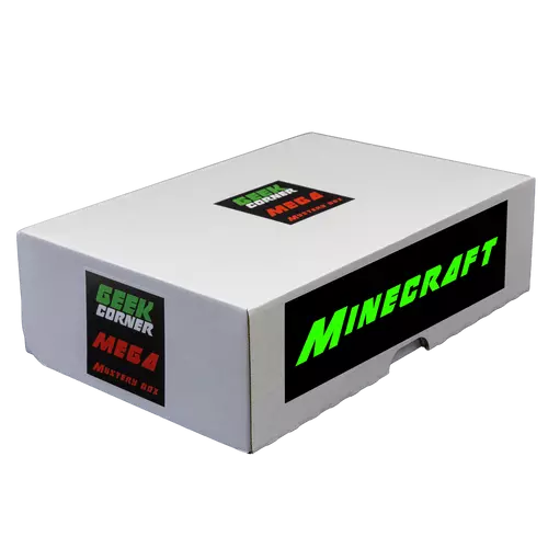MINECRAFT Mystery Geekbox meglepetés csomag MEGA BOX