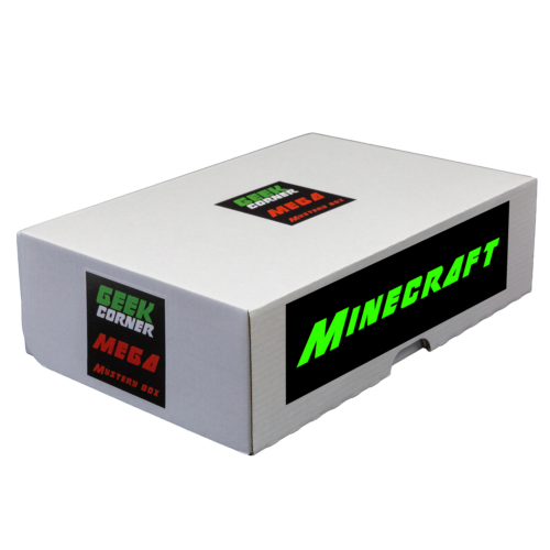 MINECRAFT Mystery Geekbox meglepetés csomag MEGA BOX