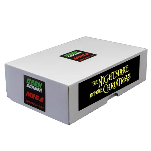NIGHTMARE BEFORE CHRISTMAS Mystery Geekbox meglepetés csomag Mega box