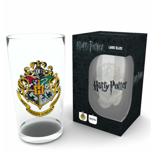 Harry Potter - Hogwarts logo üvegpohár