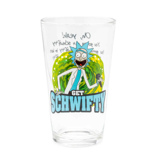 Rick and Morty Get Schwifty üvegpohár 500 ml
