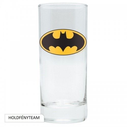 DC BATMAN logo üvegpohár 290 ml