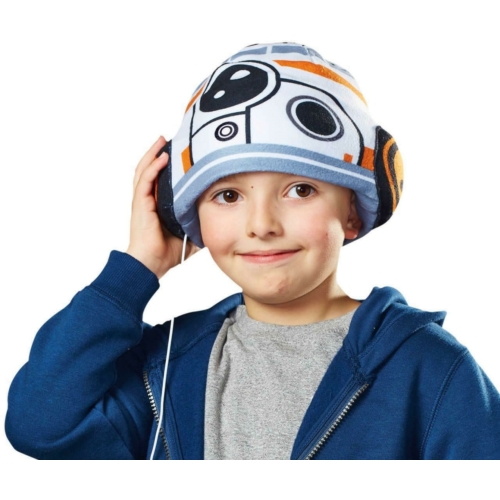 Star Wars BB-8 - Csillagok háborúja gyerek sapka füllhallgatóval