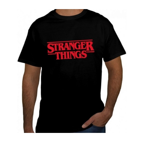 Stranger Things - Logo póló L