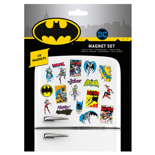 DC Comics BATMAN hűtőmágnes csomag
