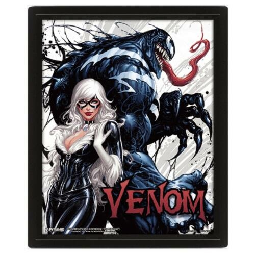 MARVEL COMICS Venom Lenticular 3D keretezett hologram kép