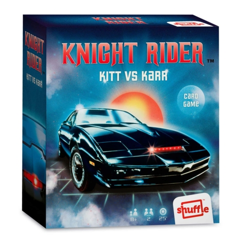 Knight Rider KITT vs KARR kártya társasjáték
