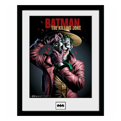 BATMAN Joker Killing joke keretezett art print
