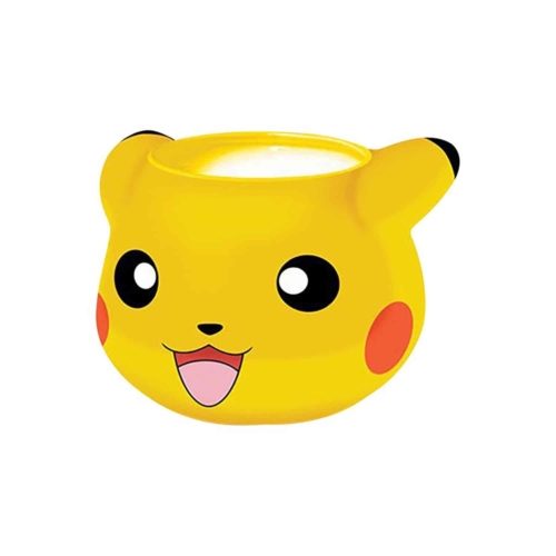 POKEMON Pikachu fej 3D kerámia bögre