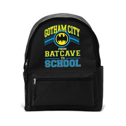 DC Comics From Batcave to school Batman hátizsák