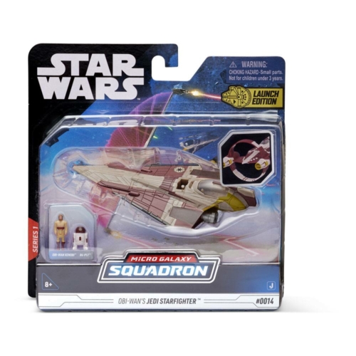 STAR WARS Micro Galaxy Squadron OBI- WAN's Jedi Starfighter replika