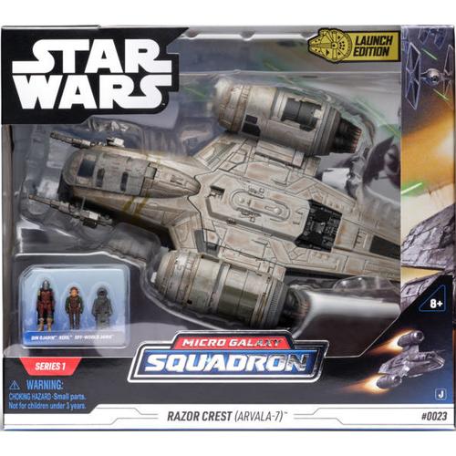 STAR WARS Micro Galaxy Squadron Razor Crest (Arvala -7) replika