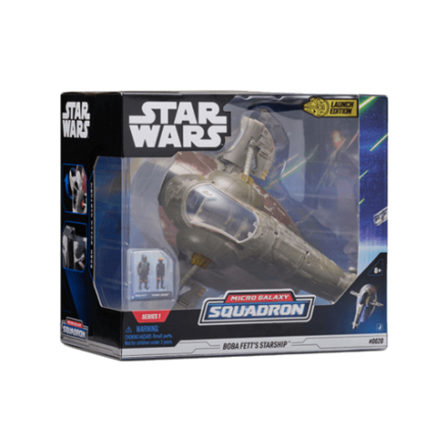 STAR WARS Micro Galaxy Squadron Boba Fett Starship replika