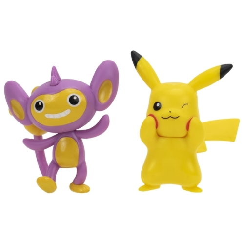 POKEMON Battle ready Aipom + Pikachu figura