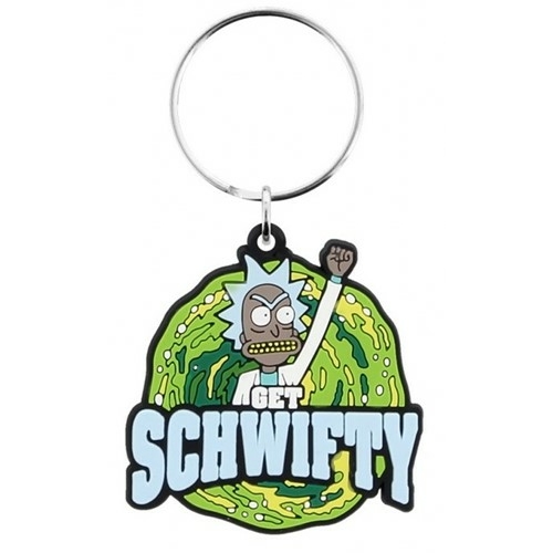 Rick and Morty - Get schwifty PVC kulcstartó