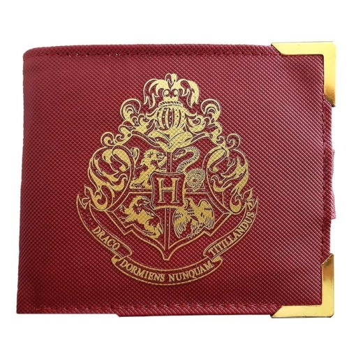HARRY POTTER Golden Hogwarts Roxfort prémium pénztárca