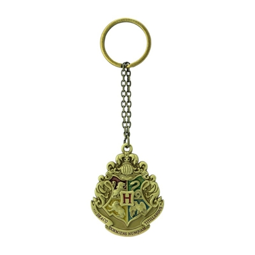 HARRY POTTER Hogwarts Crest Roxfort 3D fém kulcstartó