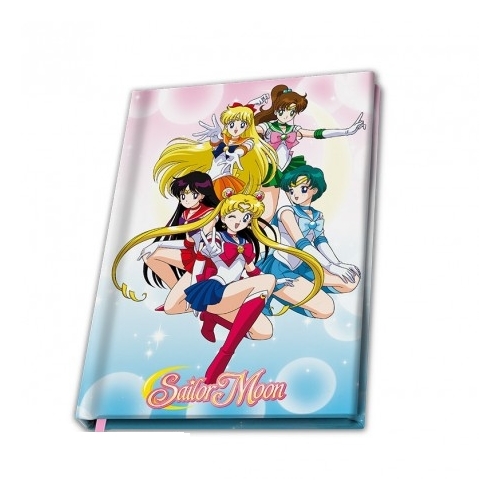 Sailor Moon Sailor Warriors notesz jegyzetfüzet A5
