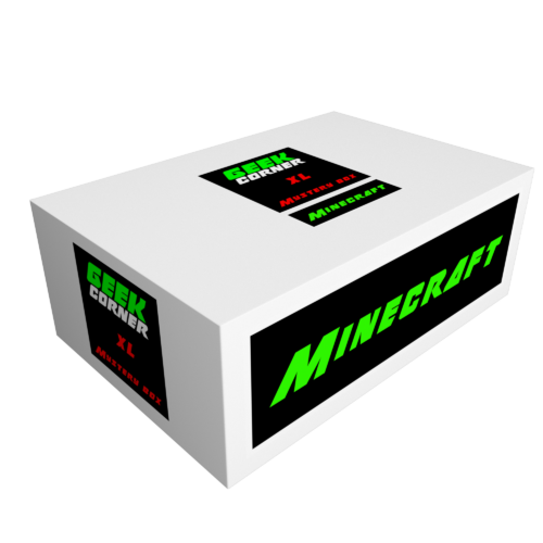 MINECRAFT Mystery Geekbox meglepetés csomag XL