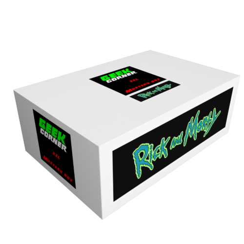 RICK AND MORTY Mystery Geekbox meglepetés csomag XXL