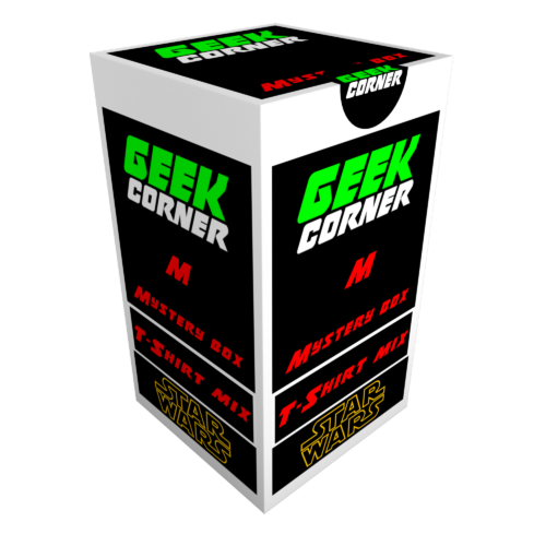STAR WARS T-SHIRT MIX Mystery Geekbox meglepetés csomag S