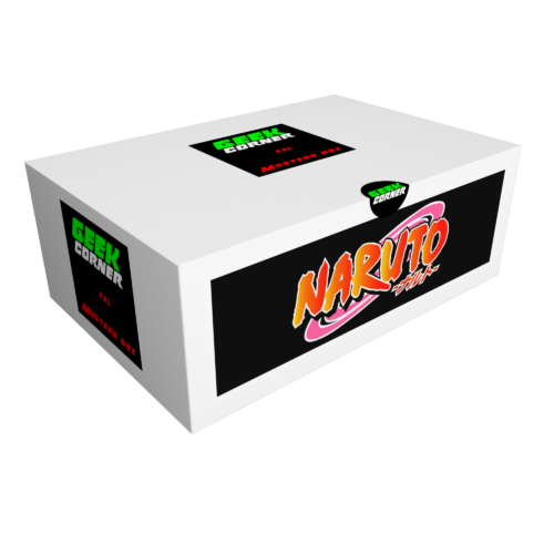 NARUTO Mystery Geekbox meglepetés csomag XXL