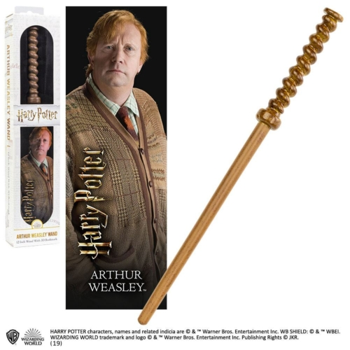 HARRY POTTER Arthur Weasley filmes replika varázspálca 30 cm