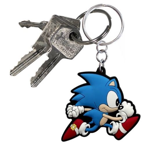 Sonic the Hedgehog Run PVC kulcstartó