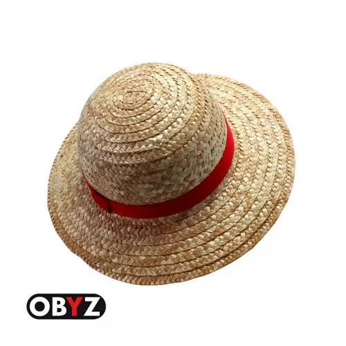 One Piece Luffy Straw hat szalma kalap 32 cm x 10 cm