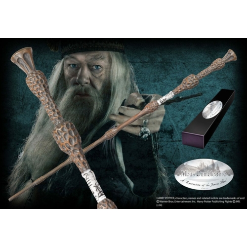 HARRY POTTER Albus Dumbledore (Character-Edition) varázspálca 1/1 filmes replika 35 cm