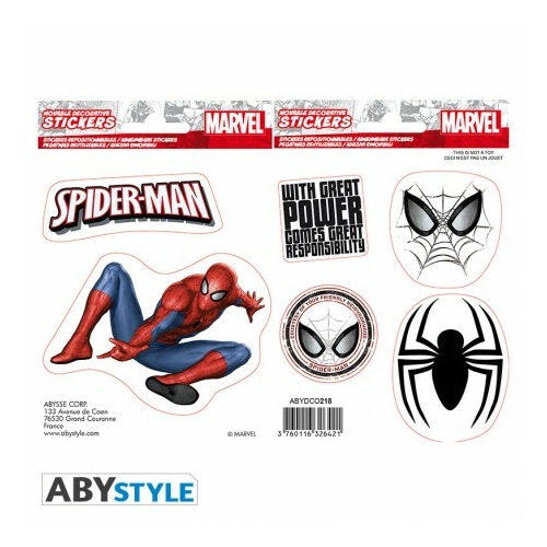 MARVEL Spider-man Pókember matrica csomag