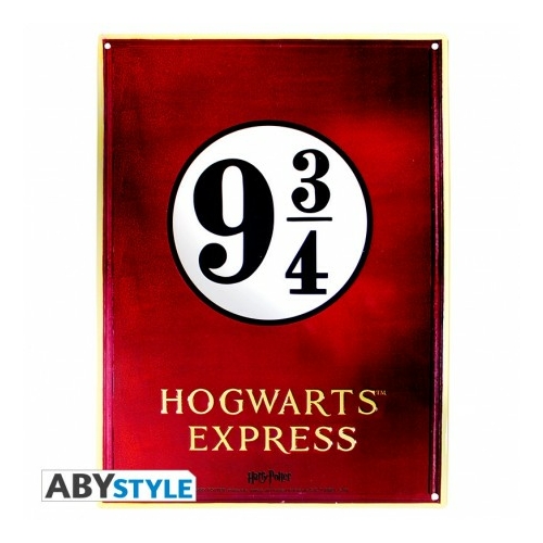 HARRY POTTER Hogwarts Express fém plakát