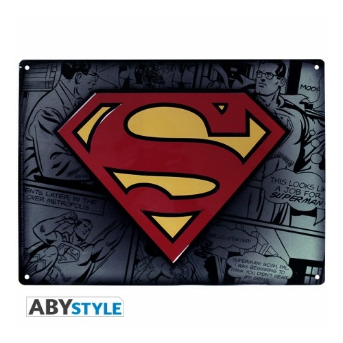 DC COMICS Superman fém plakát
