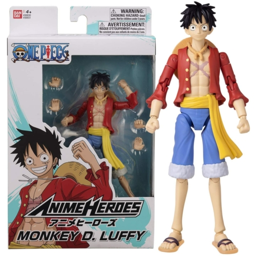 ONE PIECE Anime Heroes Monkey D. Luffy mozgatható figura