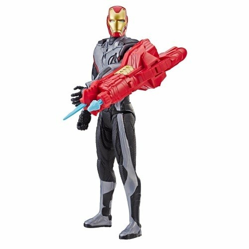 Marvel Avengers Titan Hero Power FX Quantum Power Pack and Iron Man figura