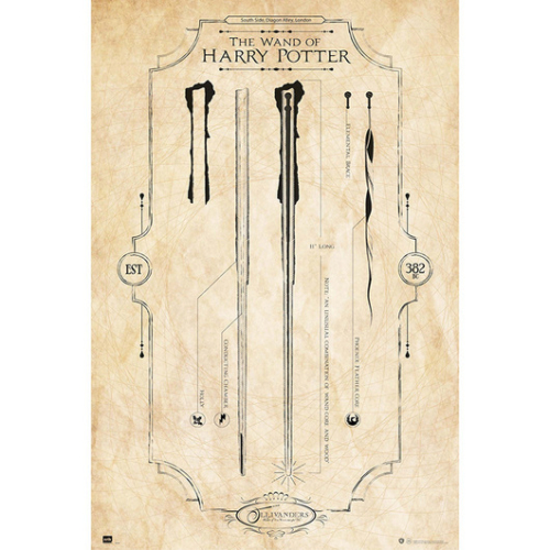 HARRY POTTER The Wand poszter